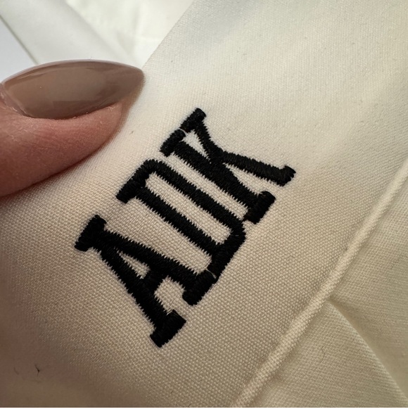 NWT Adika ADK Embroidery Pleated White Mini Skirt size small - Picture 5 of 6